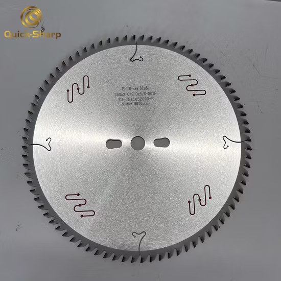 Lâminas de serra circulares de grau industrial Corte fino dimensionamento de painel Ripping Tct Lâminas de serra circular de metal duro